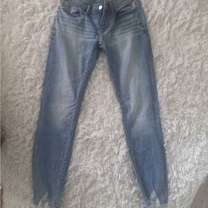 BKE Light Blue Ankle Jeans